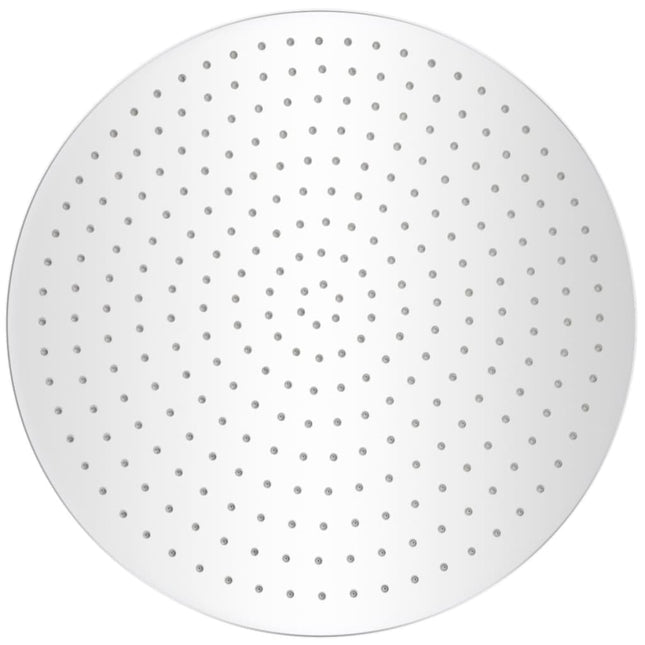 Brusehoved rustfrit stål 50 cm rund