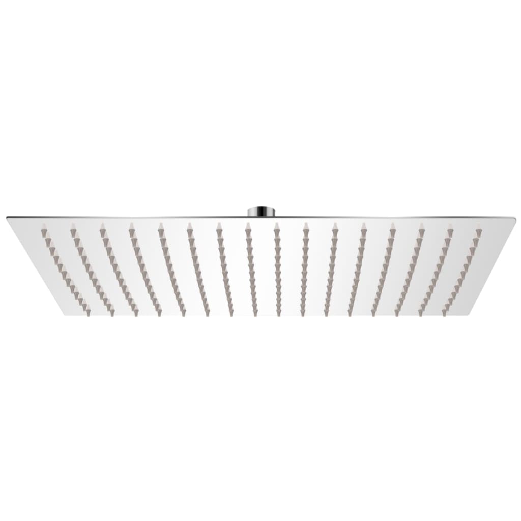 brusehoved 30x40 cm rustfrit stål rektangulær billede