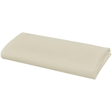 middagsservietter 10 stk. cremefarvet 50x50 cm