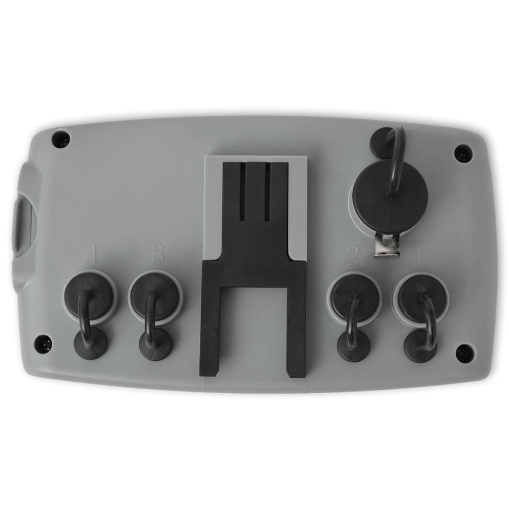 42352 vidaXL Automatisk irrigationstimer med 4 stationer 3 V
