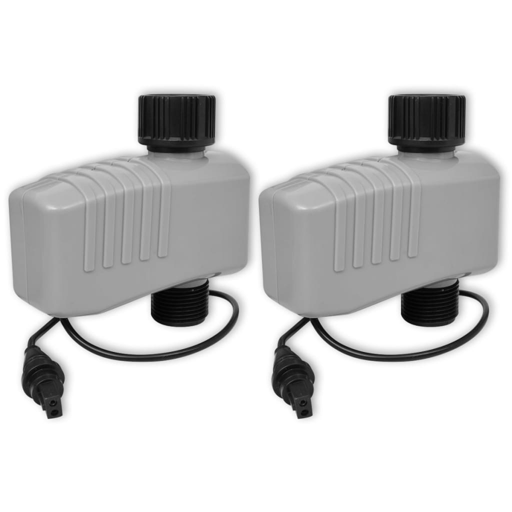 42352 vidaXL Automatisk irrigationstimer med 4 stationer 3 V