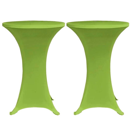 bordovertræk i stretch 2 stk. 60 cm grøn