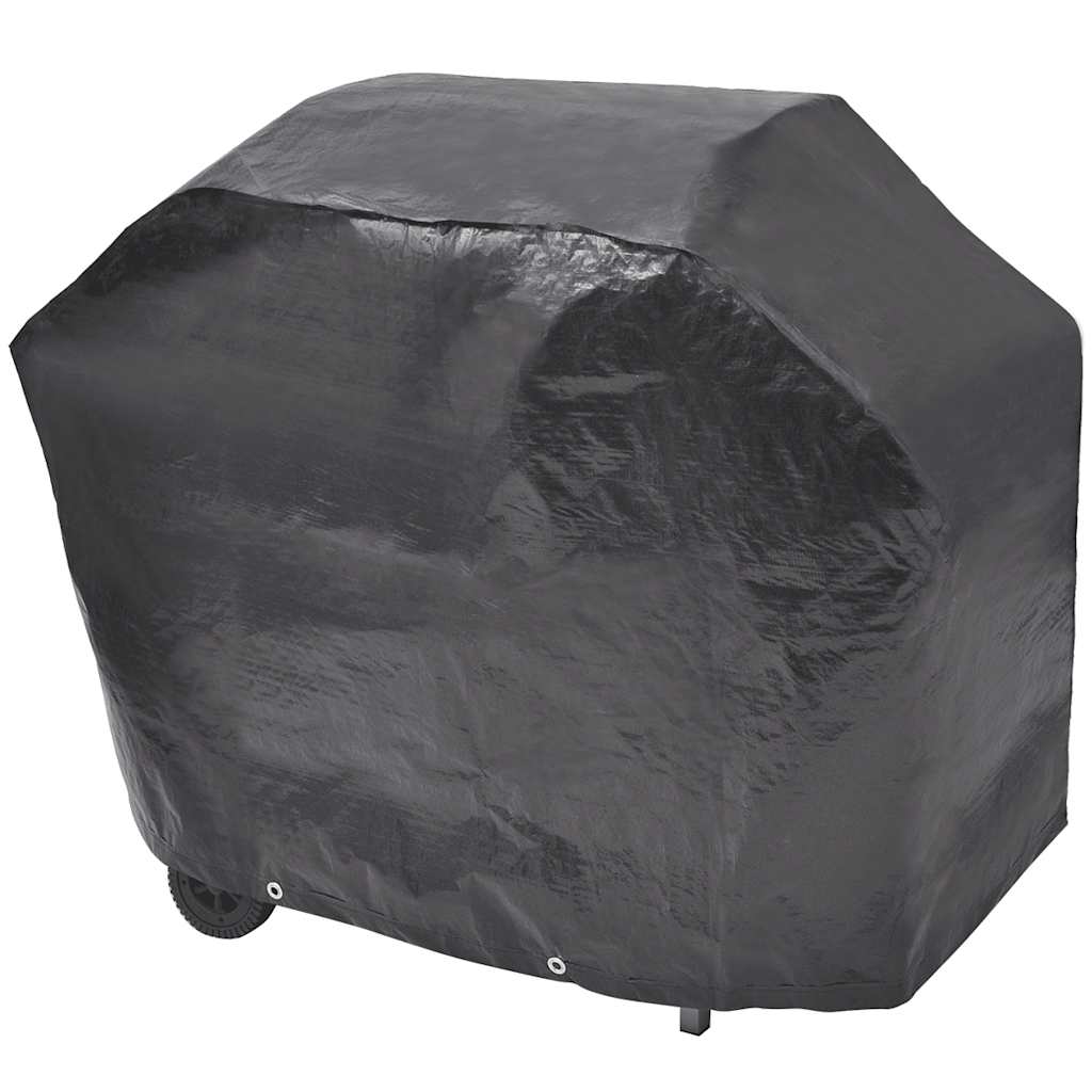 gasgrill 6 + 1 grillzoner sort og sølvfarvet