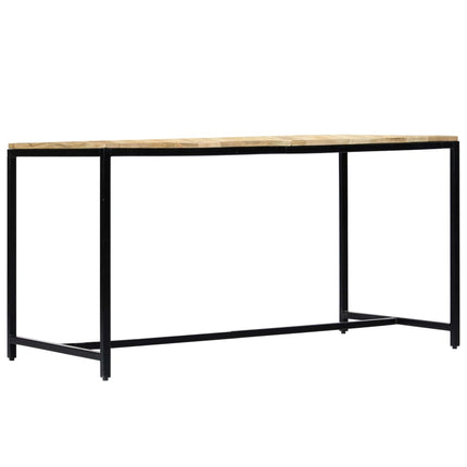 spisebord 140x70x75 cm massivt ru mangotræ