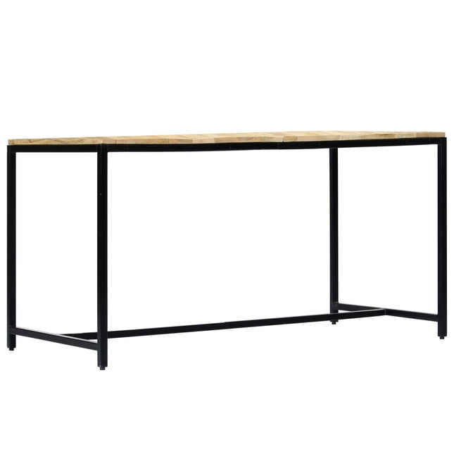 spisebord 140x70x75 cm massivt ru mangotræ
