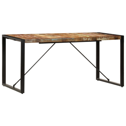 spisebord 160x80x75 cm massivt genanvendt træ