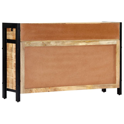 skænk 120 x 35 x 76 cm massivt mangotræ