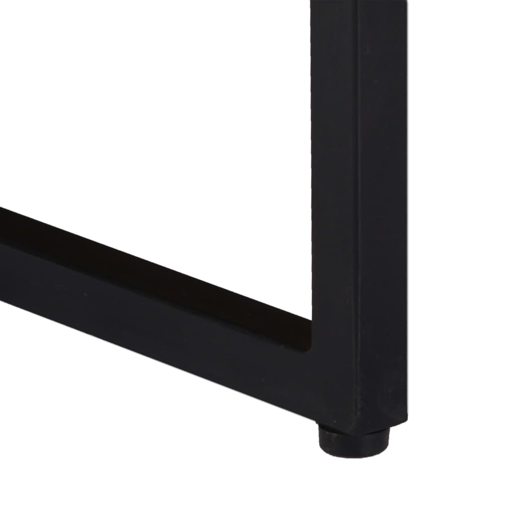 sofabord 110 x 110 x 36 cm massivt akacietræ