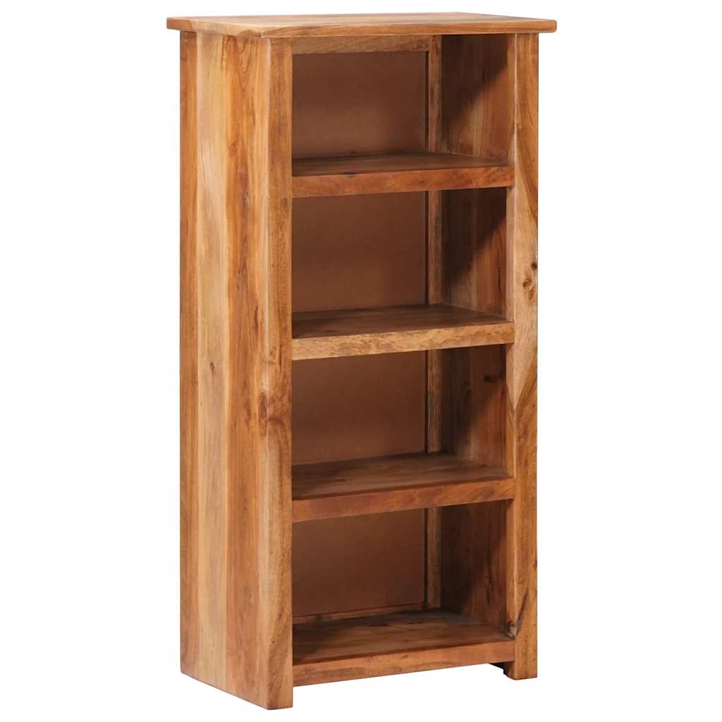 bogreol 50x30x100 cm massivt træ billede