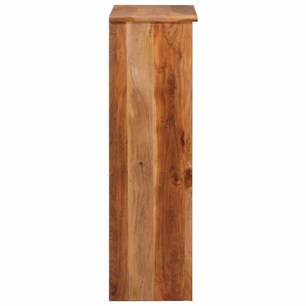 bogreol 50x30x100 cm massivt træ