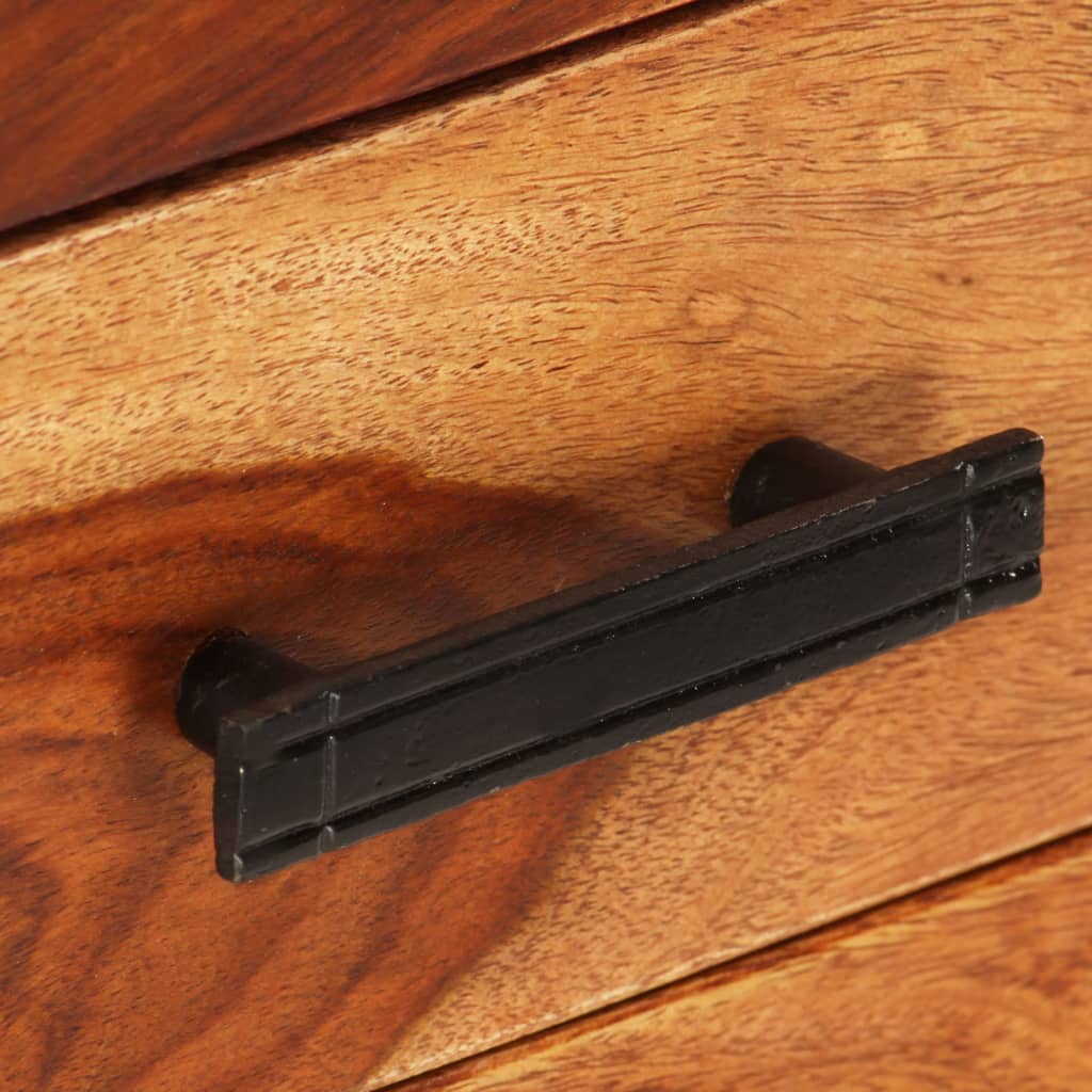 natbord 40x30x50 cm massivt træ