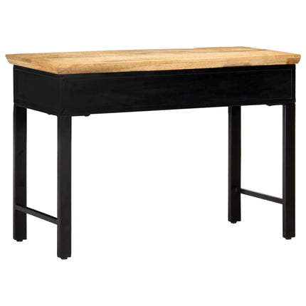 skrivebord 110x50x76 cm massivt mangotræ