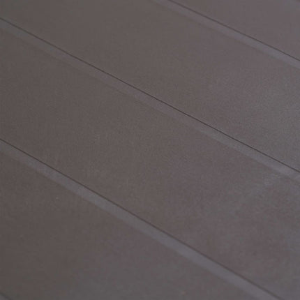 havebord 79 x 79 x 72 cm plastik rattanlook brun