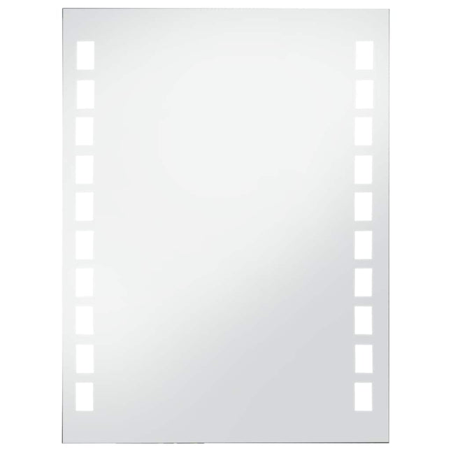LED-vægspejl til badeværelset 60x80 cm