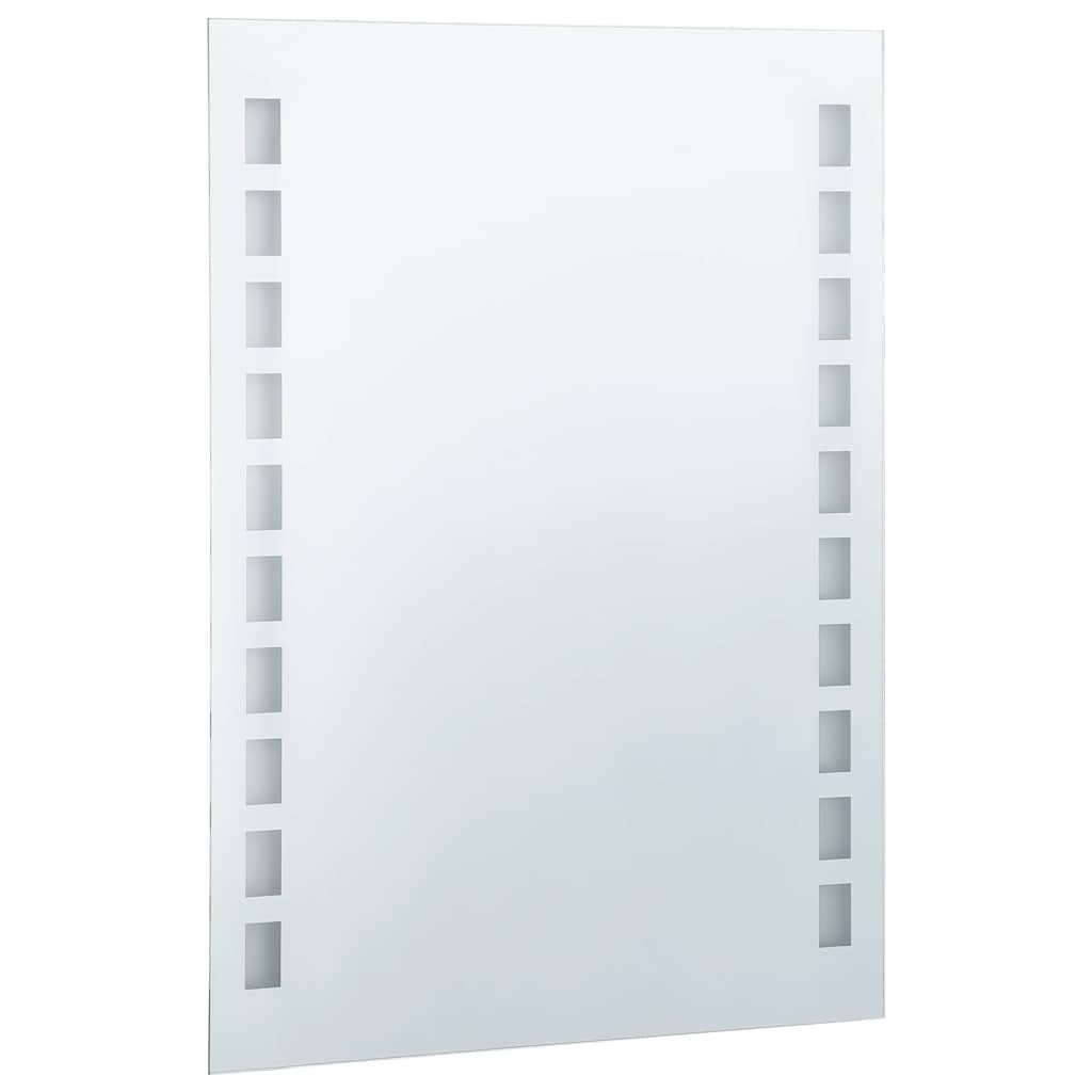 LED-vægspejl til badeværelset 60x80 cm