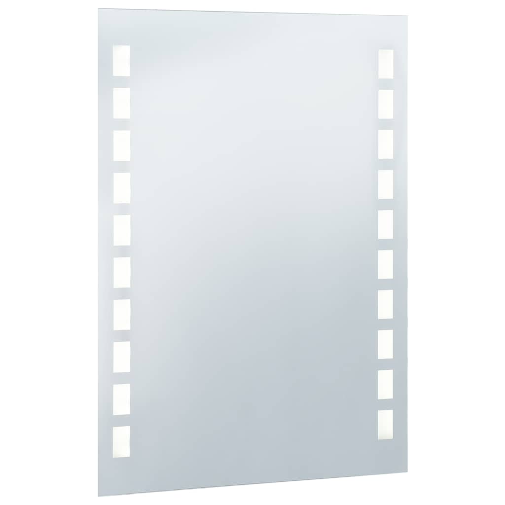 LED-vægspejl til badeværelset 60x80 cm