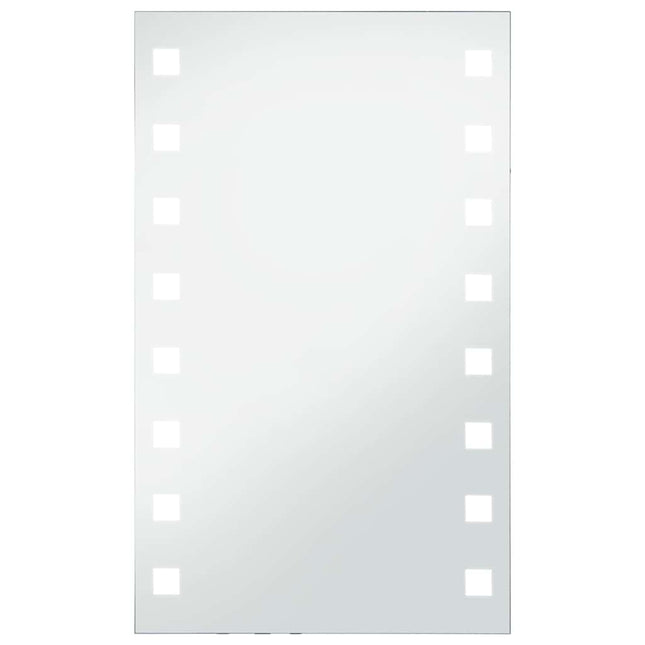 LED-vægspejl til badeværelset 60x100 cm