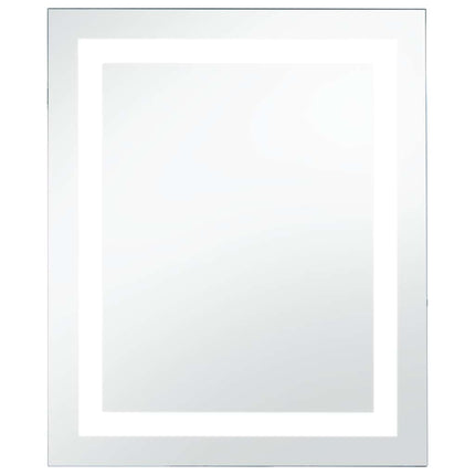 LED-vægspejl til badeværelset 60x80 cm