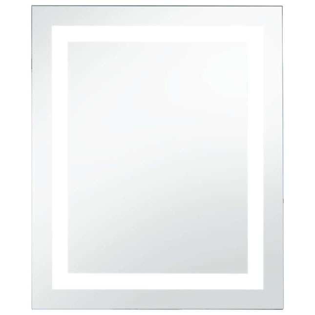 LED-vægspejl til badeværelset 60x80 cm