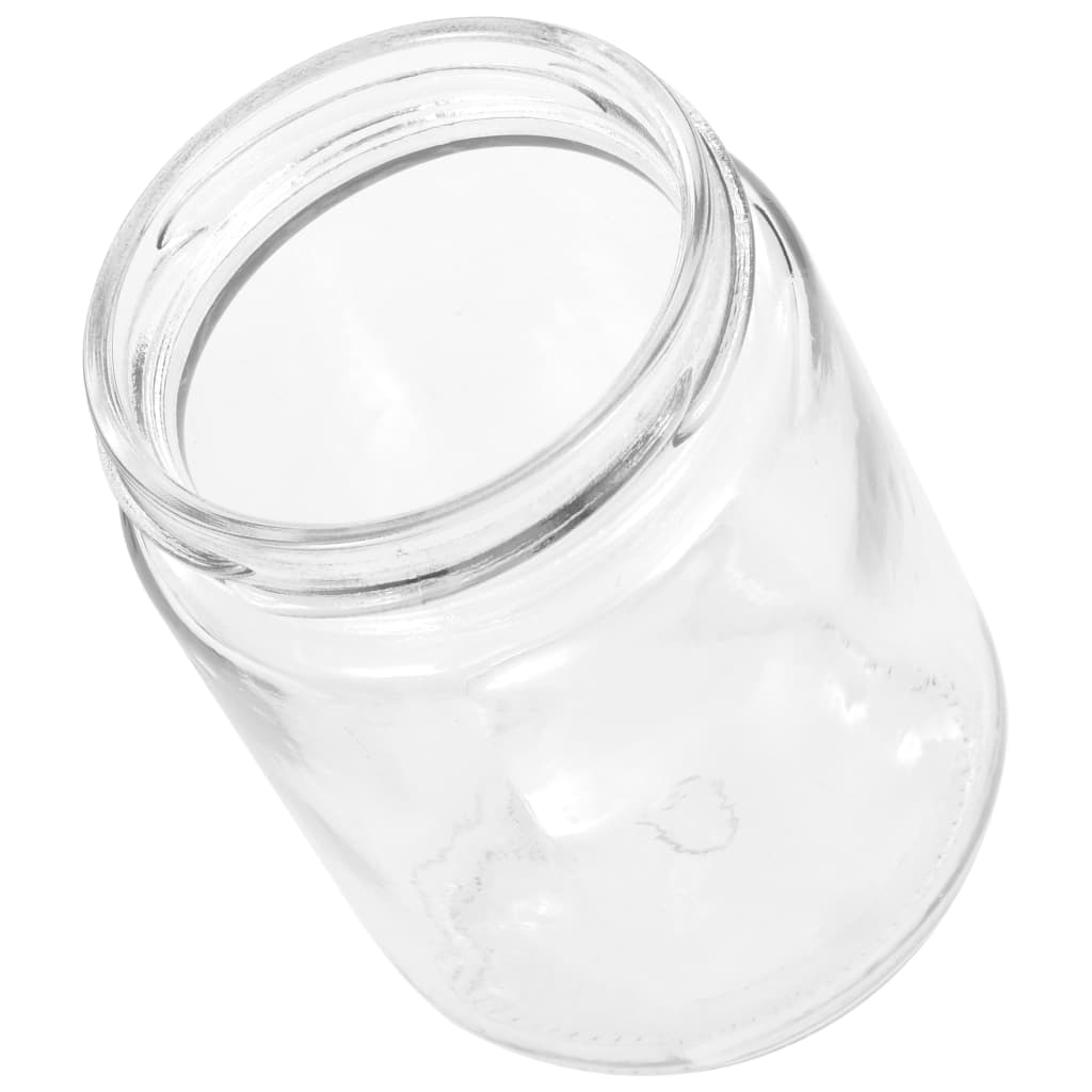 syltetøjsglas 96 stk. med guldfarvet låg 230 ml