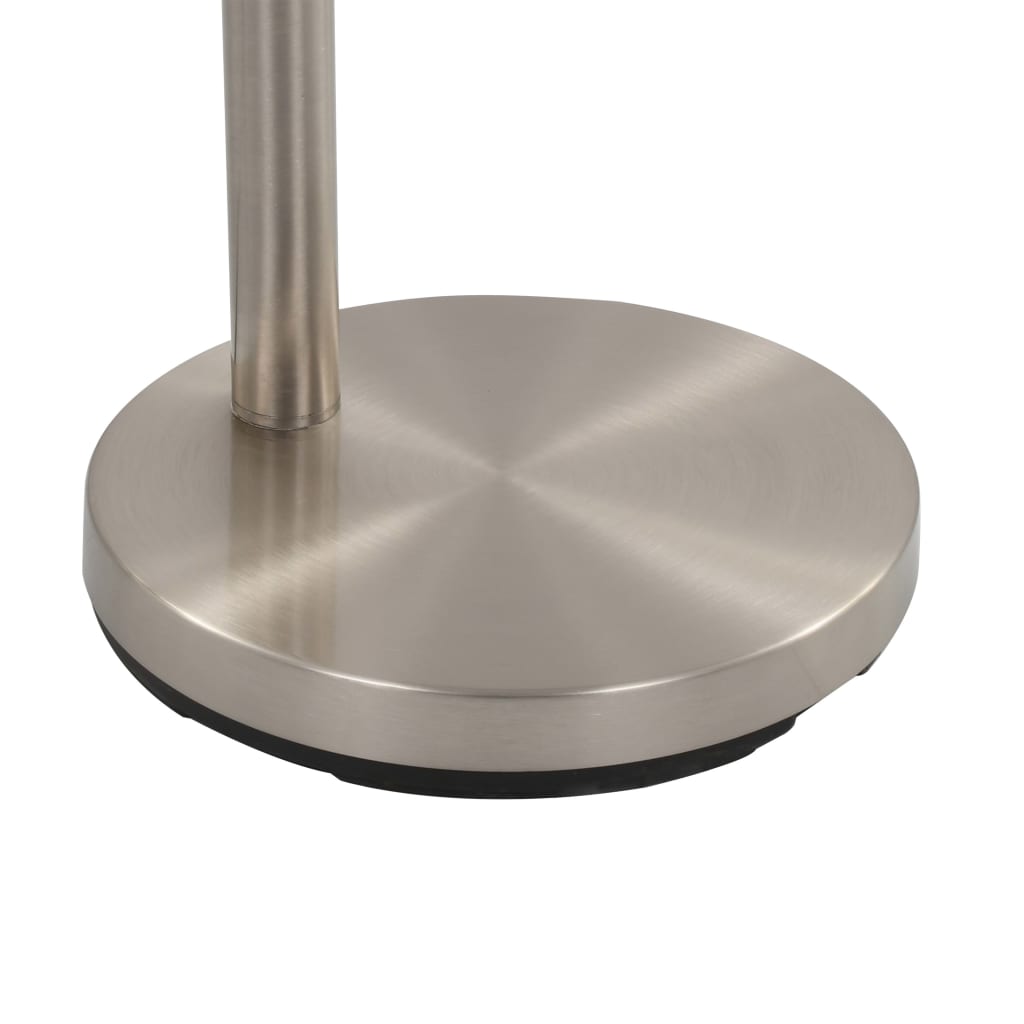standerlampe 200 cm 5 x E14 sølvfarvet