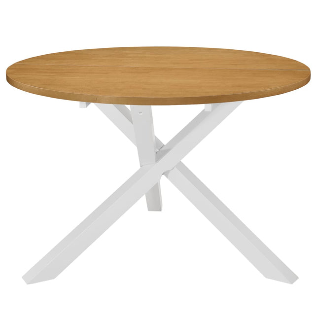 spisebord 120 x 75 cm MDF hvid