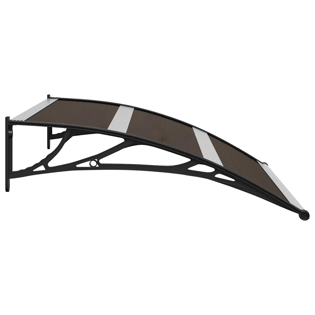 dørbaldakin 120x75 cm PC sort