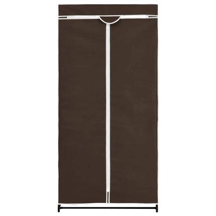 klædeskab 75 x 50 x 160 cm brun