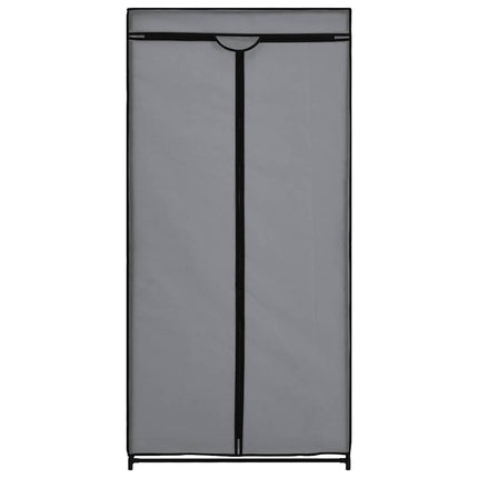 klædeskab 75 x 50 x 160 cm grå