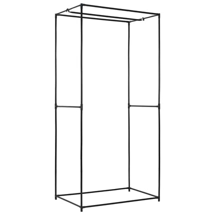 klædeskab 75 x 50 x 160 cm grå