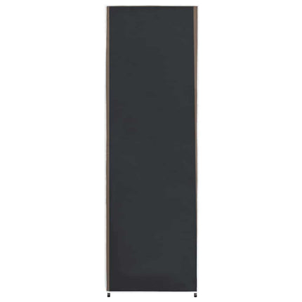 klædeskab 87 x 49 x 159 cm stof sort