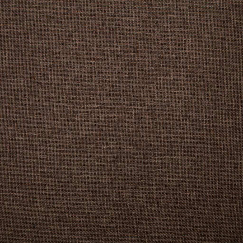 bænk 139,5 cm polyester brun