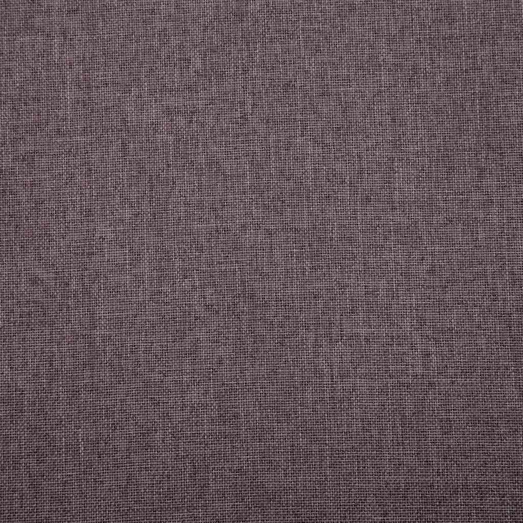 2-personers sofa i stof gråbrun