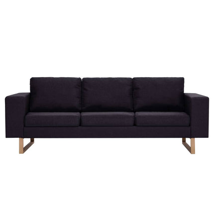 3-personers sofa i stof sort