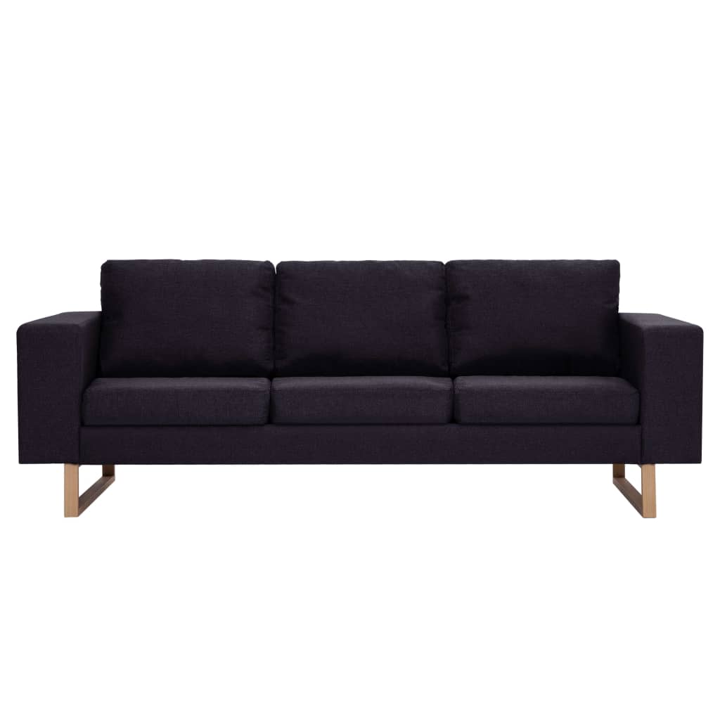 3-personers sofa i stof sort