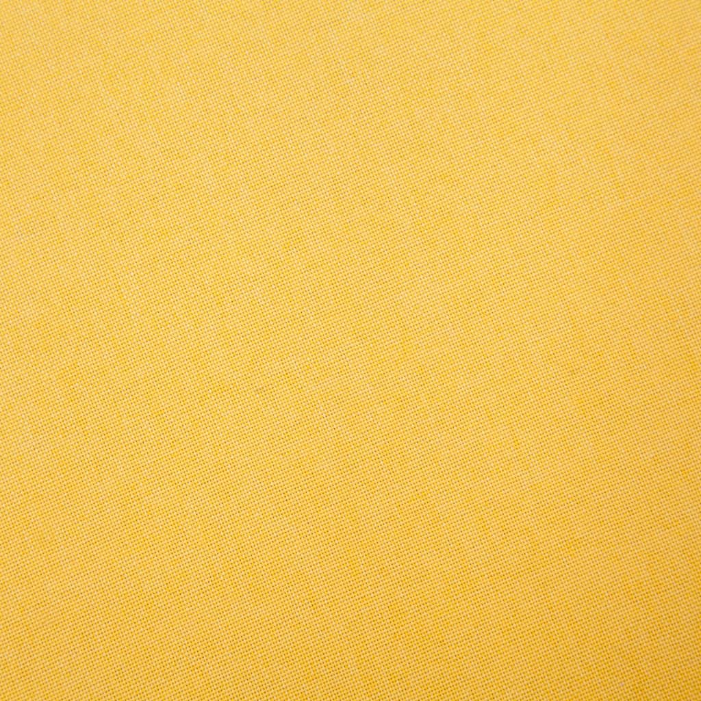 2-personers sofa i stof gul