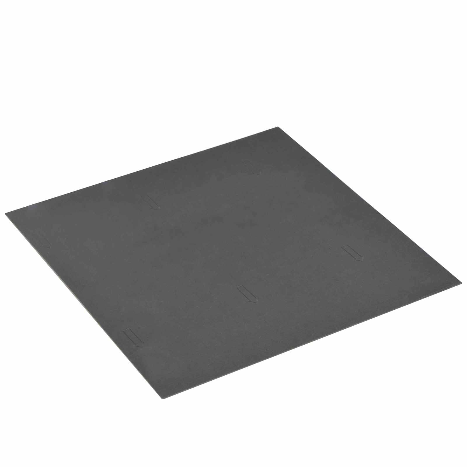 Gulvplanker 5,11 m² 55 pcs PVC Sort og Hvid