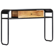konsolbord 118 x 30 x 75 cm massivt mangotræ