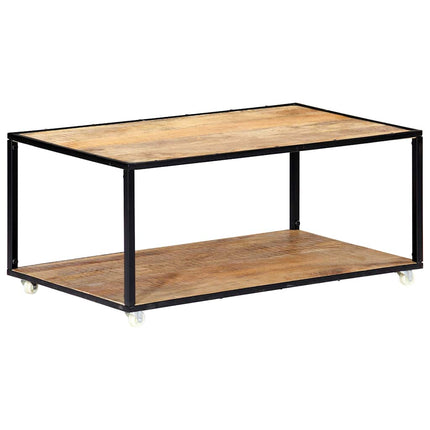sofabord 90x50x40 cm massivt genbrugstræ