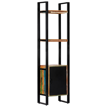 bogreol 45x30x171 cm massivt genbrugstræ