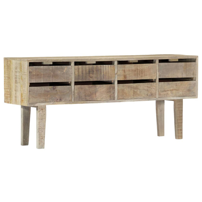 skænk 140 x 30 x 60 cm massivt mangotræ