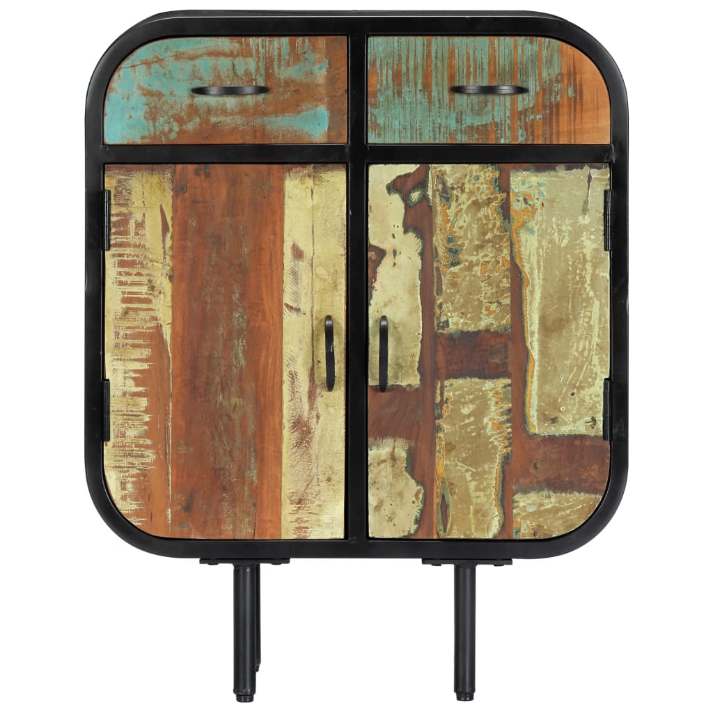 skænk 60x30x75 cm massivt genanvendt træ