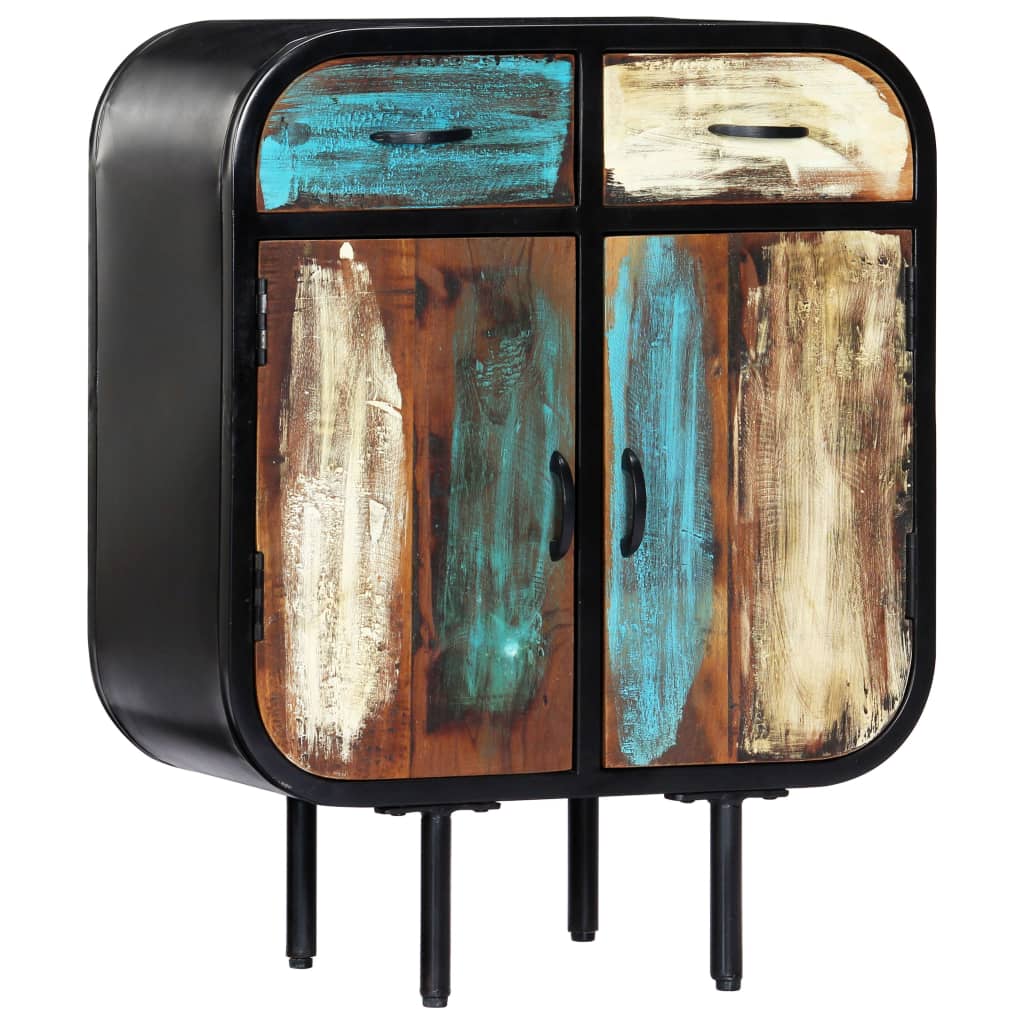 skænk 60x30x75 cm massivt genanvendt træ