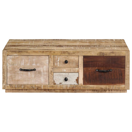 sofabord 90x60x30 cm massivt mangotræ
