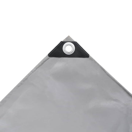 presenning 650 g/m² 1,5 x 6 m grå