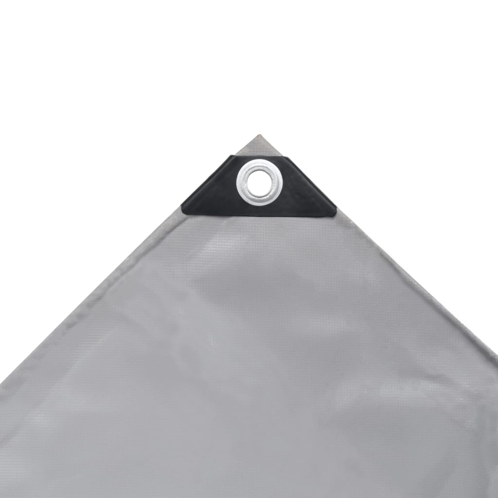 presenning 650 g/m² 3,5 x 5 m grå