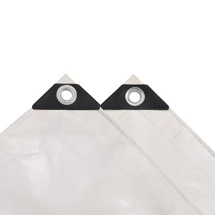 presenning 650 g/m² 1,5 x 6 m hvid