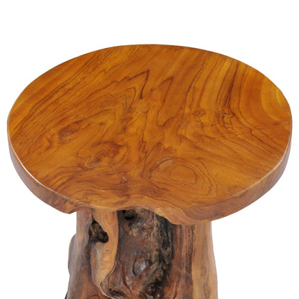 sofabord 40 x 40 cm massivt teaktræ