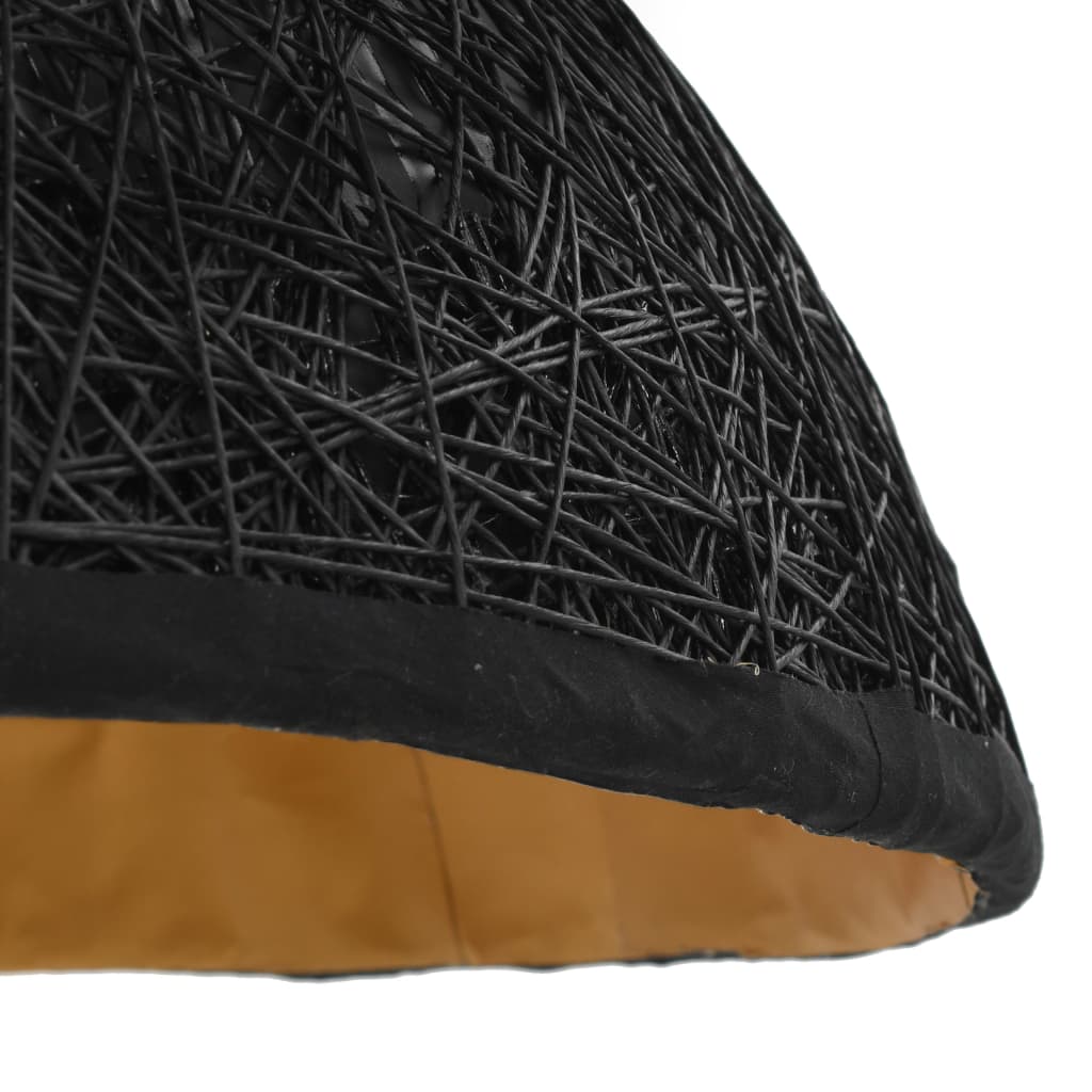 pendellampe Ø 70 E27 sort og guldfarvet