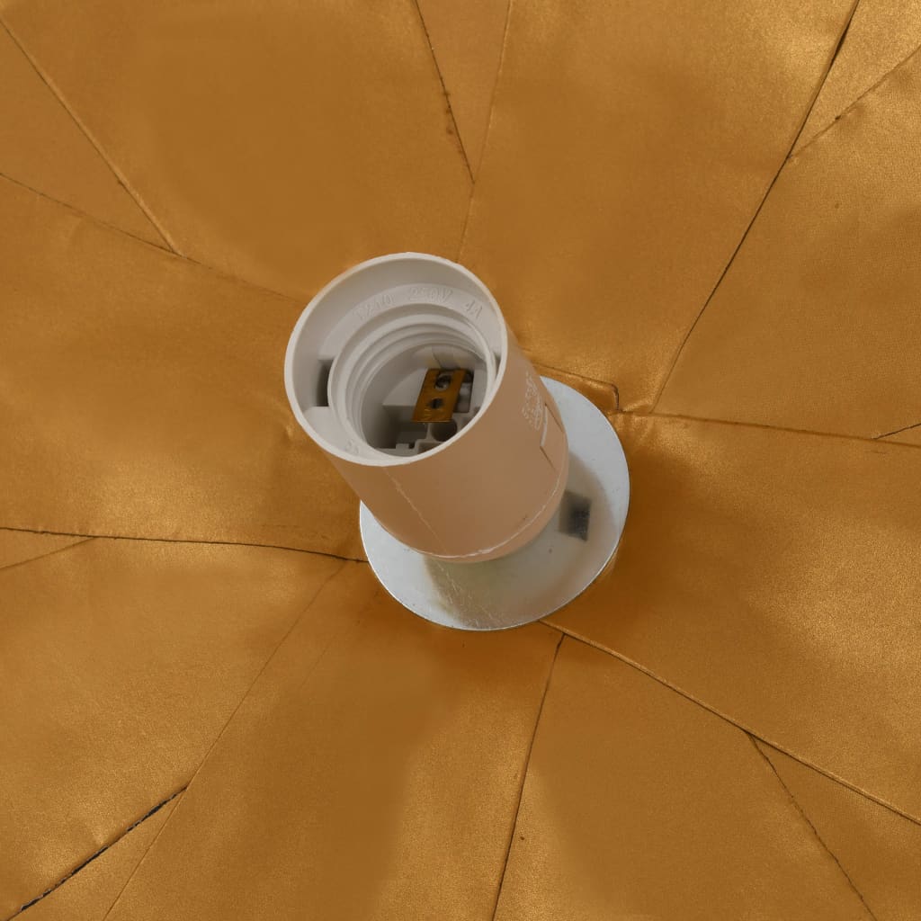 pendellampe Ø 70 E27 sort og guldfarvet